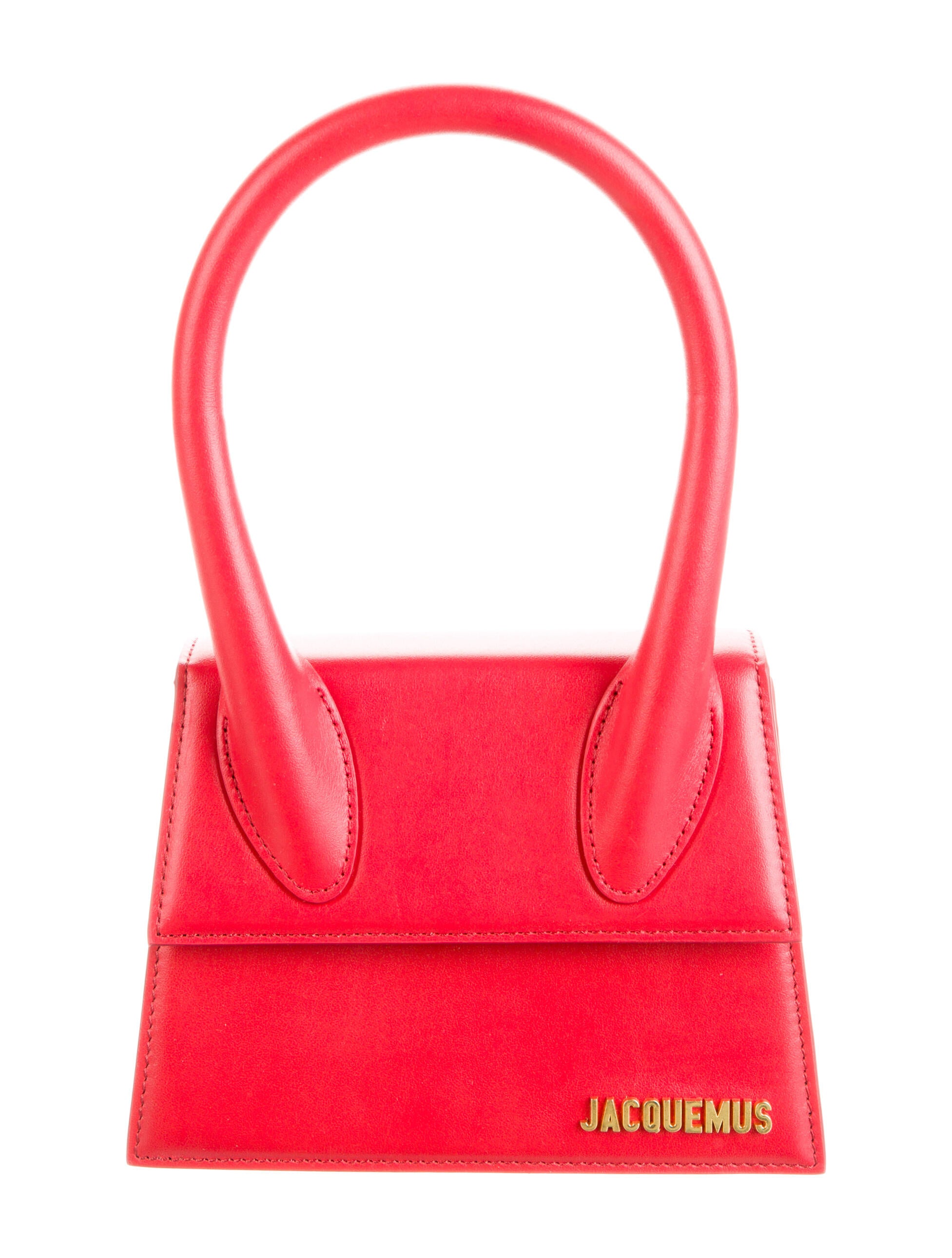 Jacquemus Leather Chiquito Crossbody Bag Red Crossbody Bags, Handbags