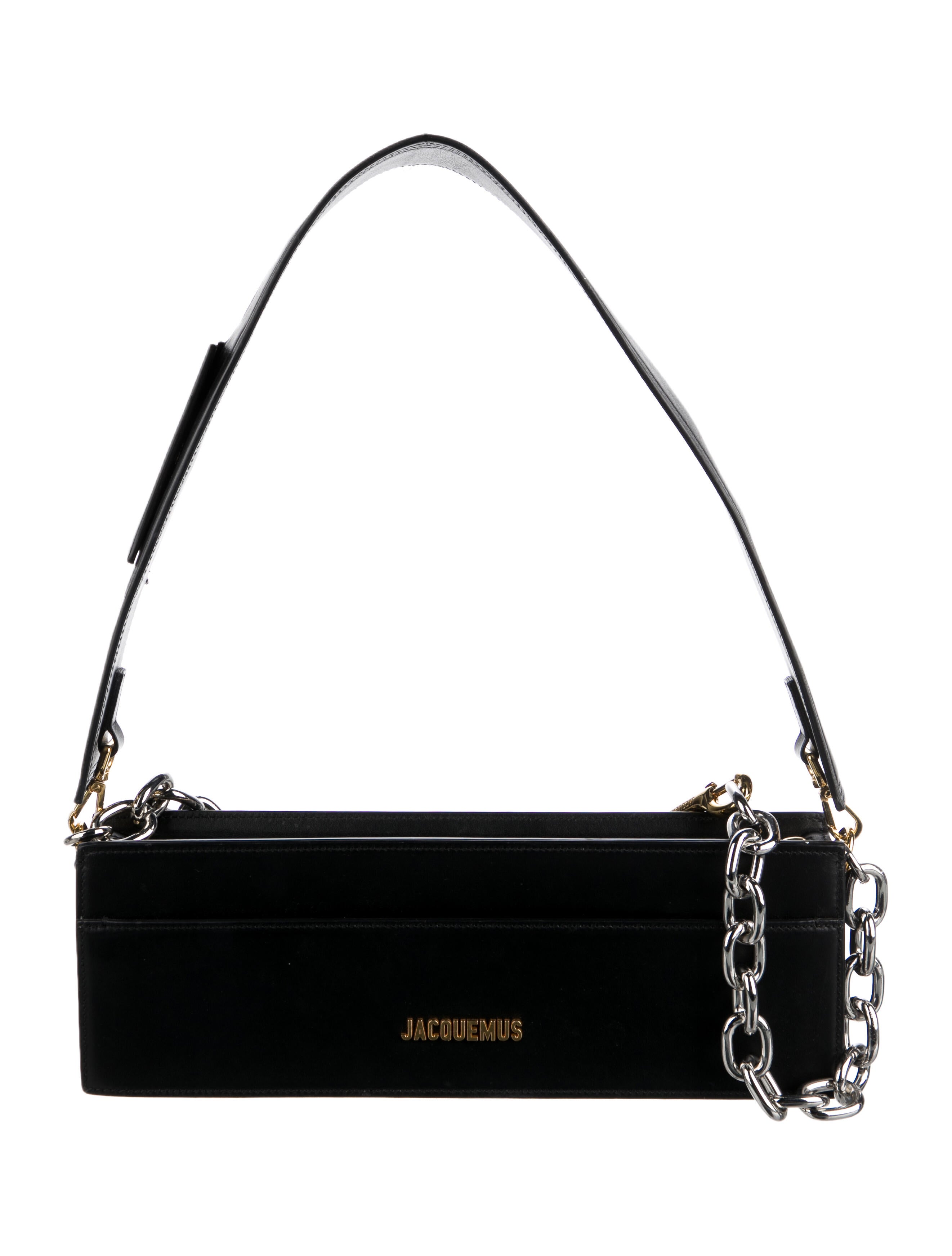 Jacquemus Le Sac Ciuciu Leather Bag - Black Shoulder Bags, Handbags ...