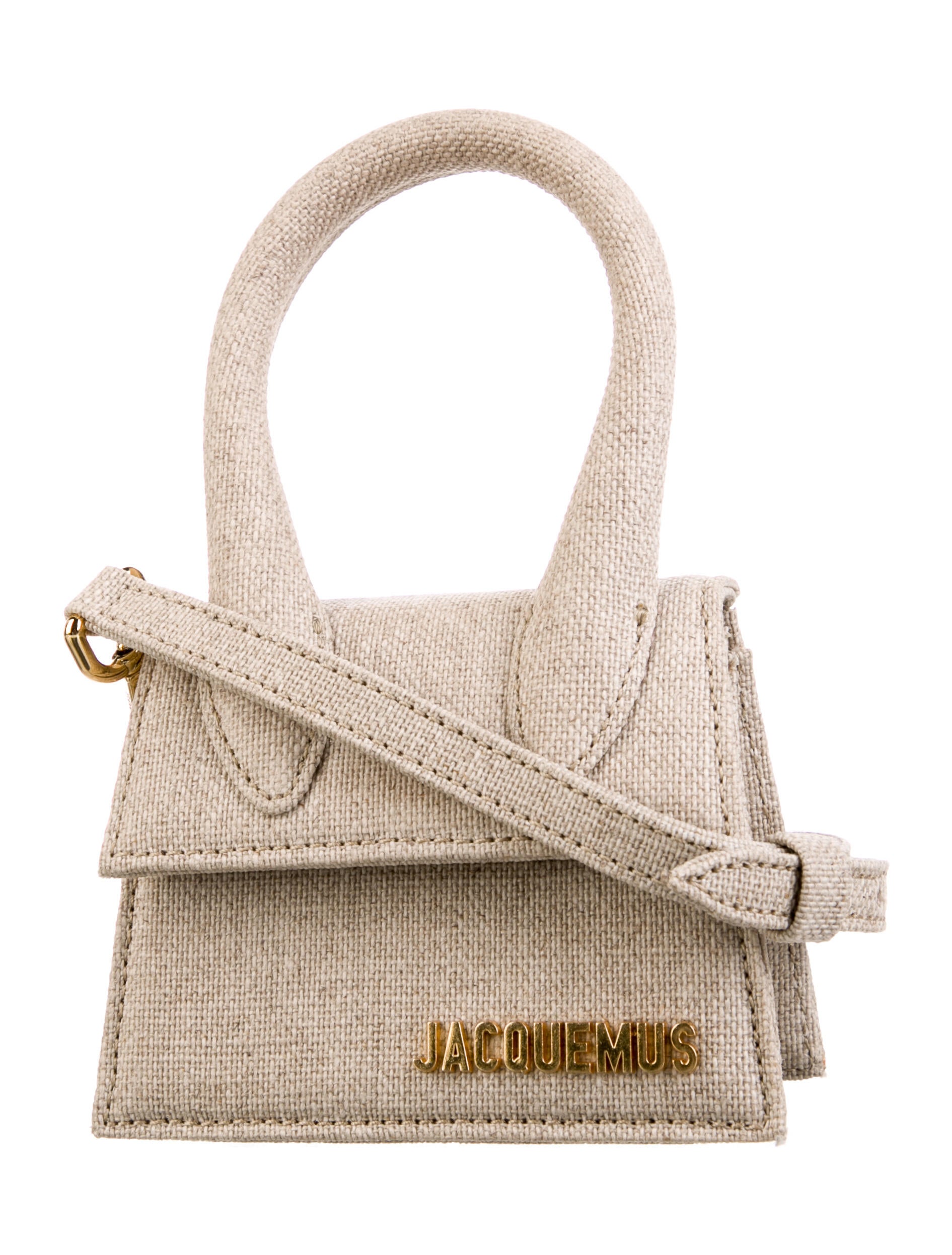 Jacquemus Canvas Crossbody Bag Neutrals Crossbody Bags, Handbags