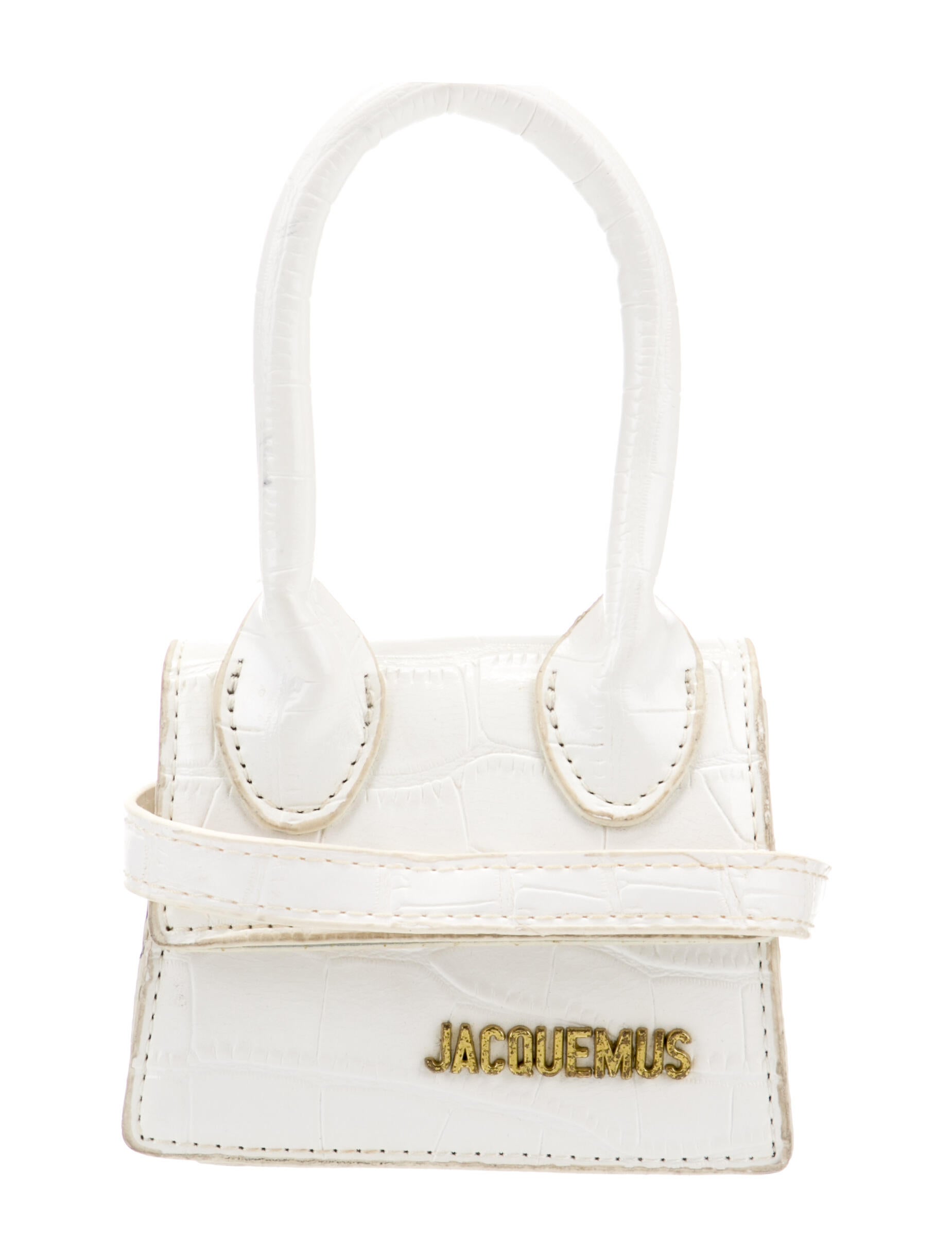 Jacquemus Jacquemus White Mini Bags, Handbags WJQ41925 The RealReal