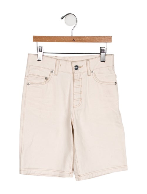Jacquemus Kids Boys' Flat Front Knee-Length Shorts