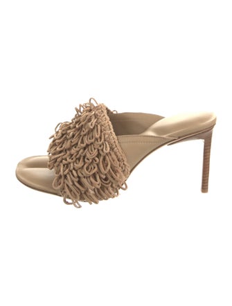 Jacquemus Leather Slides