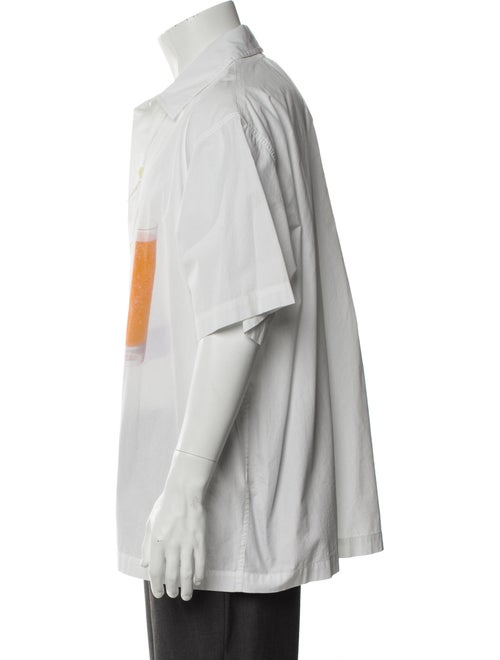 Jacquemus Graphic Print Short Sleeve Shirt