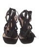 Jacquemus Canvas Gladiator Sandals