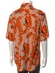 Jacquemus Floral Print Short Sleeve Shirt