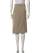Jacquemus Linen Knee-Length Skirt