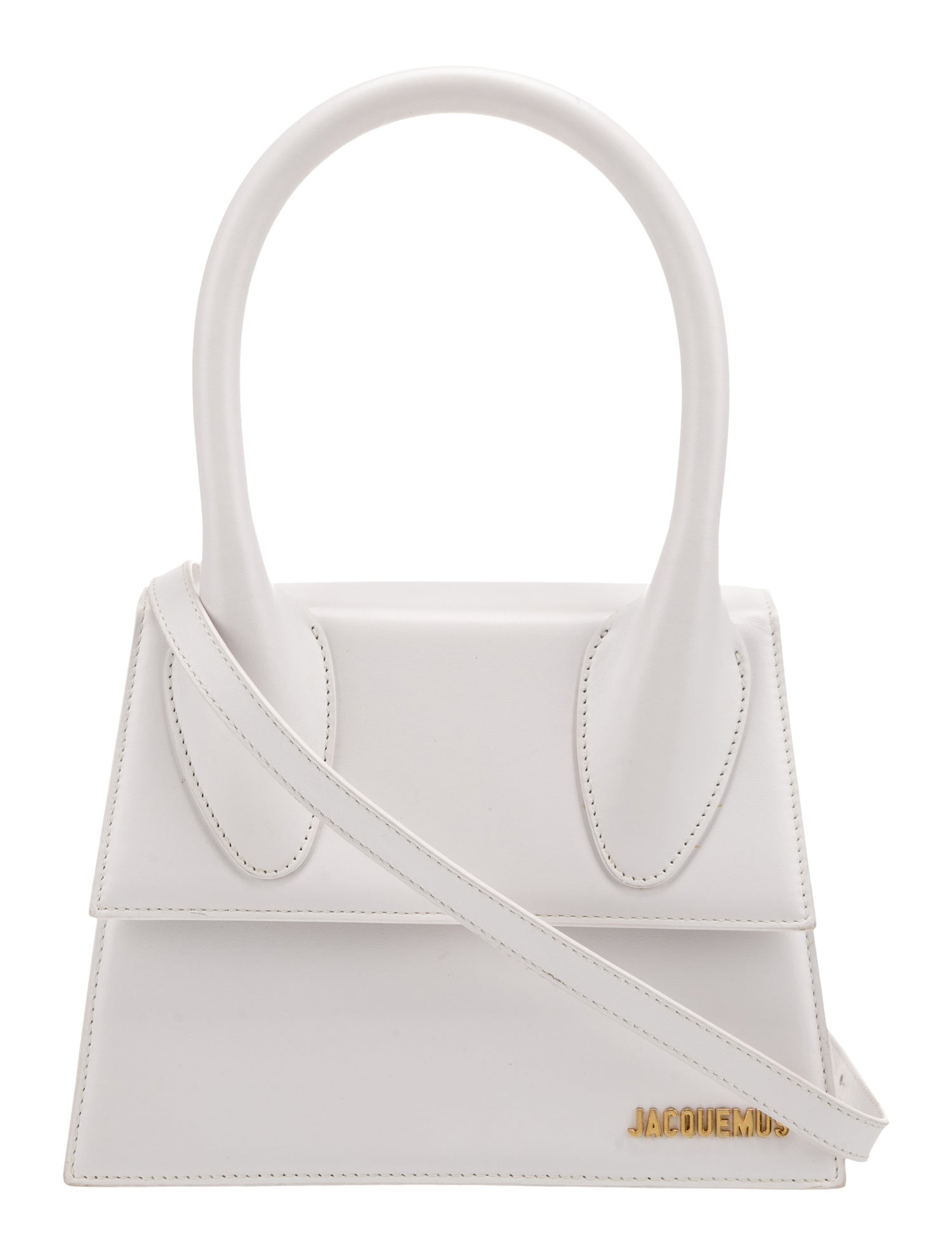 Jacquemus Leather Top Handle Bag