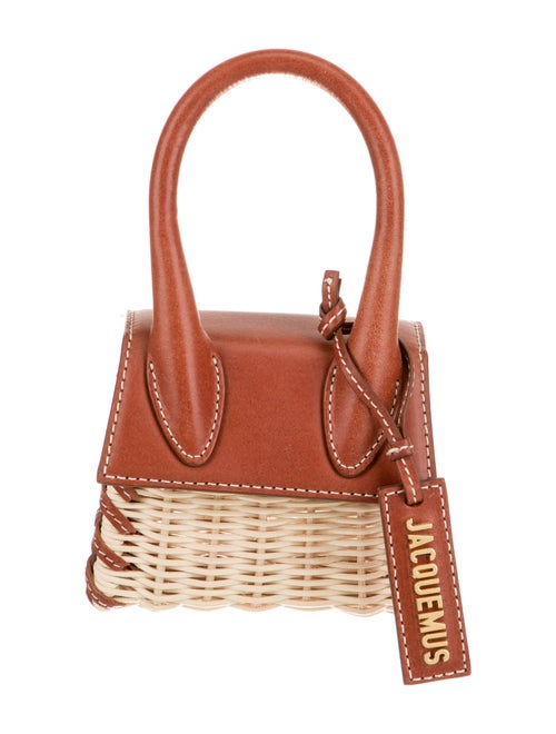 Jacquemus Wicker Top Handle Bag