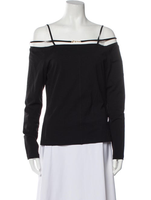 Jacquemus Square Neckline Long Sleeve Top