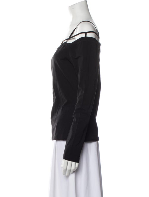 Jacquemus Square Neckline Long Sleeve Top