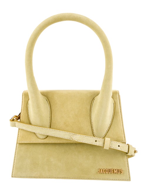 Jacquemus Suede Top Handle Bag