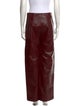 Jacquemus Leather Wide Leg Pants