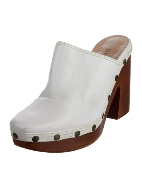 Jacquemus Leather Studded Accents Mules
