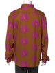 Jacquemus Floral Print Long Sleeve Shirt