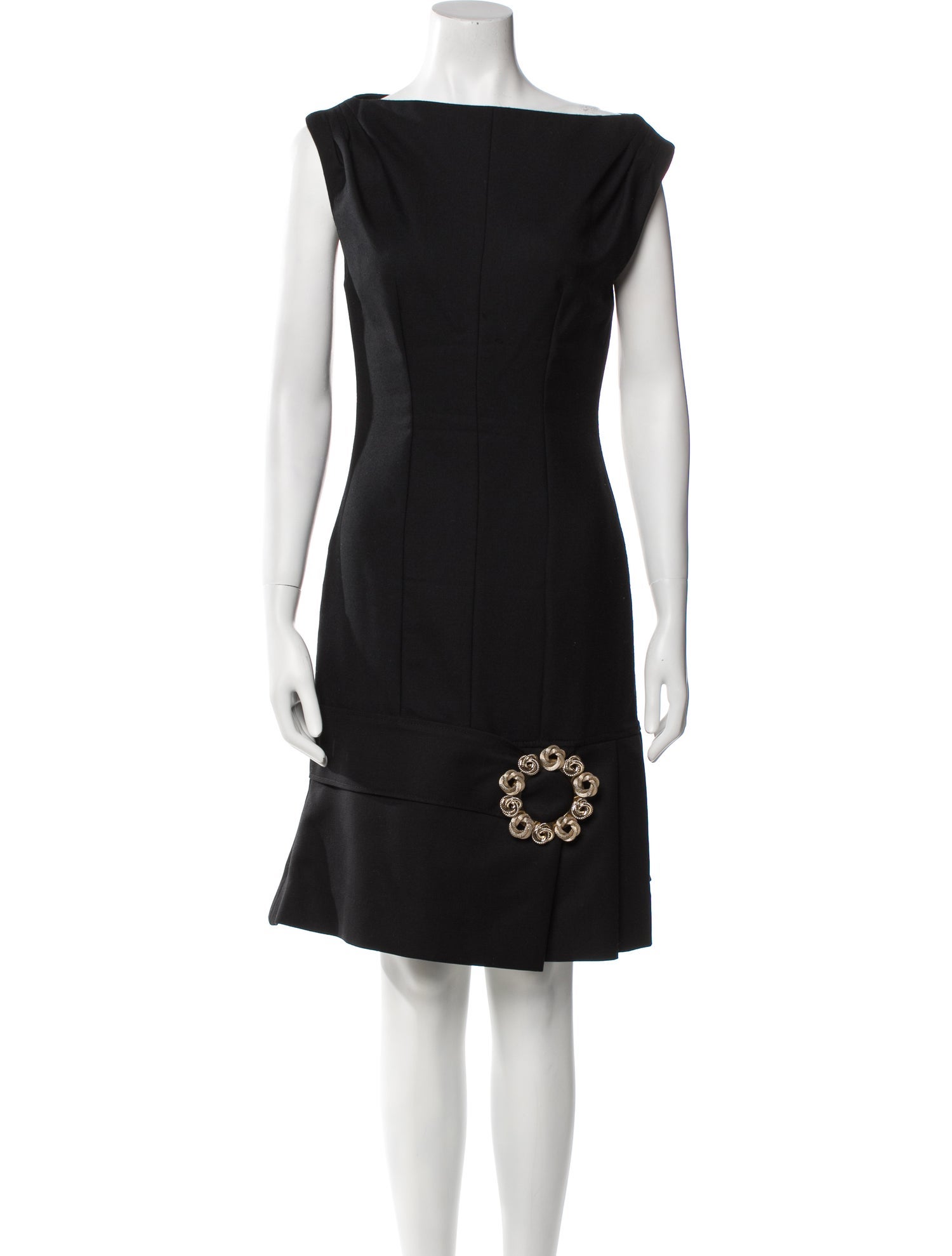 Jacquemus Virgin Wool Knee-Length Dress