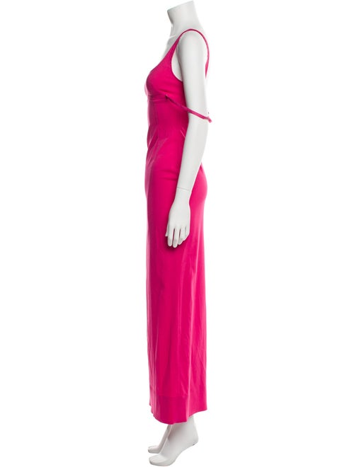 Jacquemus Square Neckline Long Dress