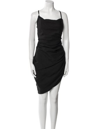 Jacquemus Square Neckline Midi Length Dress