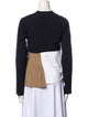 Jacquemus Wool Crew Neck Crop Top