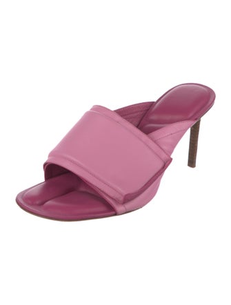 Jacquemus Leather Slides