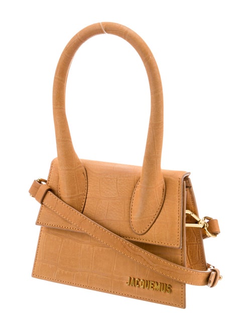 Jacquemus Suede Top Handle Bag