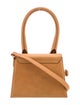 Jacquemus Suede Top Handle Bag