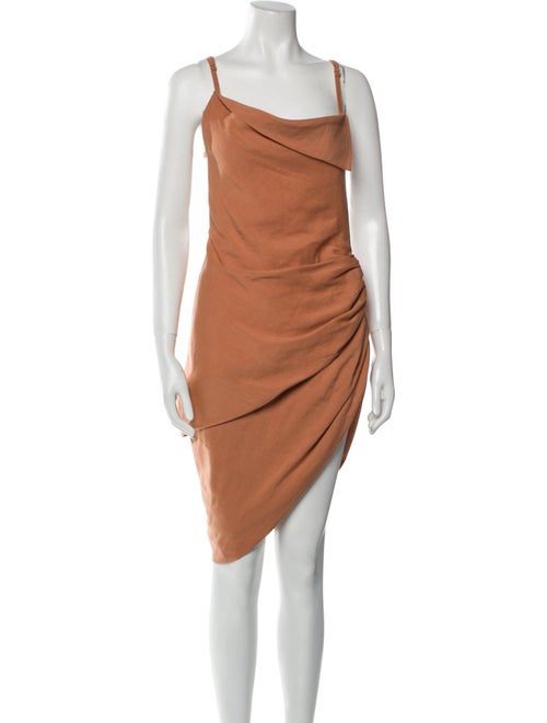 Jacquemus Cowl Neck Midi Length Dress