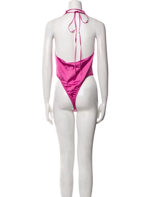 Jacquemus Plunge Neckline Sleeveless Bodysuit