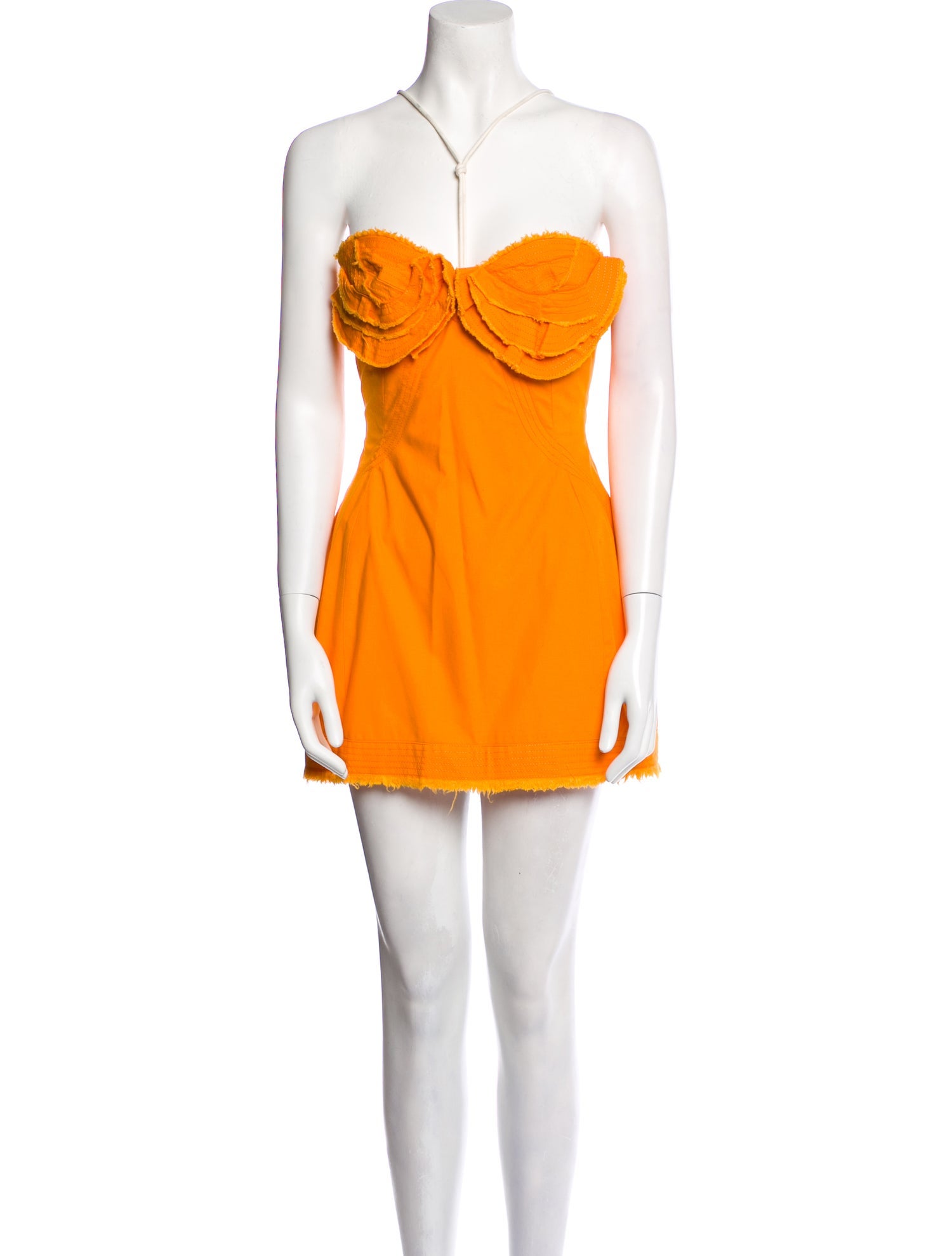 Jacquemus Strapless Mini Dress