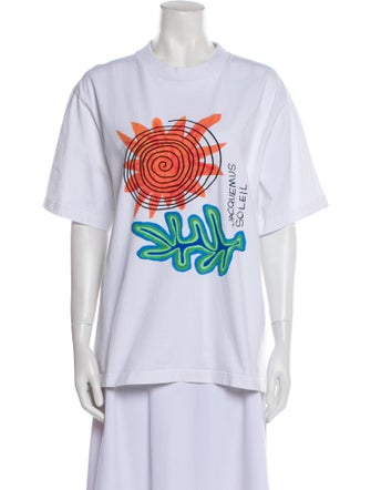 Jacquemus Graphic Print Crew Neck T-Shirt