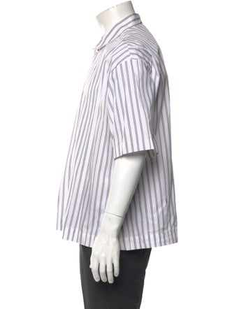 Jacquemus Striped Short Sleeve Shirt