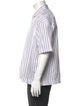 Jacquemus Striped Short Sleeve Shirt