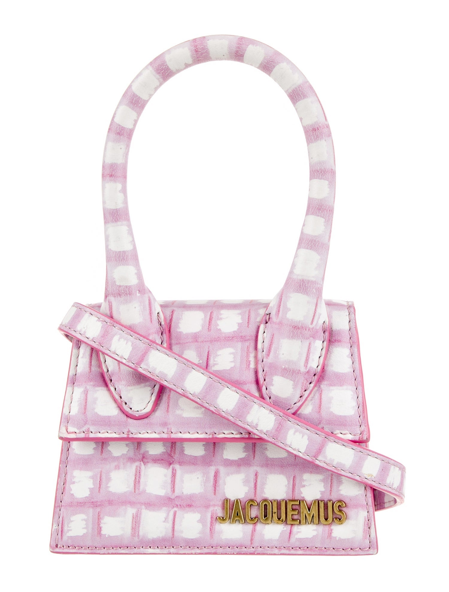 Jacquemus Leather Top Handle Bag