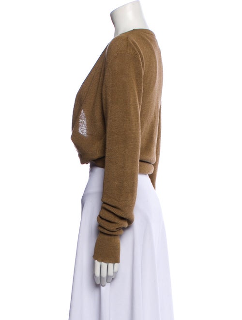 Jacquemus Linen V-Neck Sweater