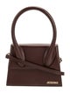 Jacquemus Leather Top Handle Bag