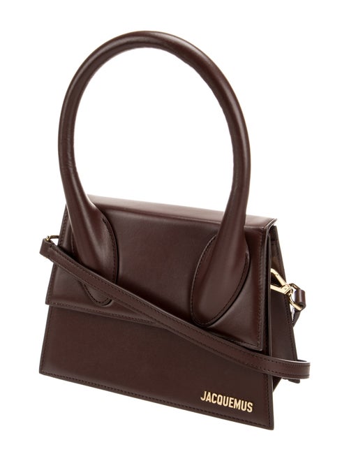 Jacquemus Leather Top Handle Bag