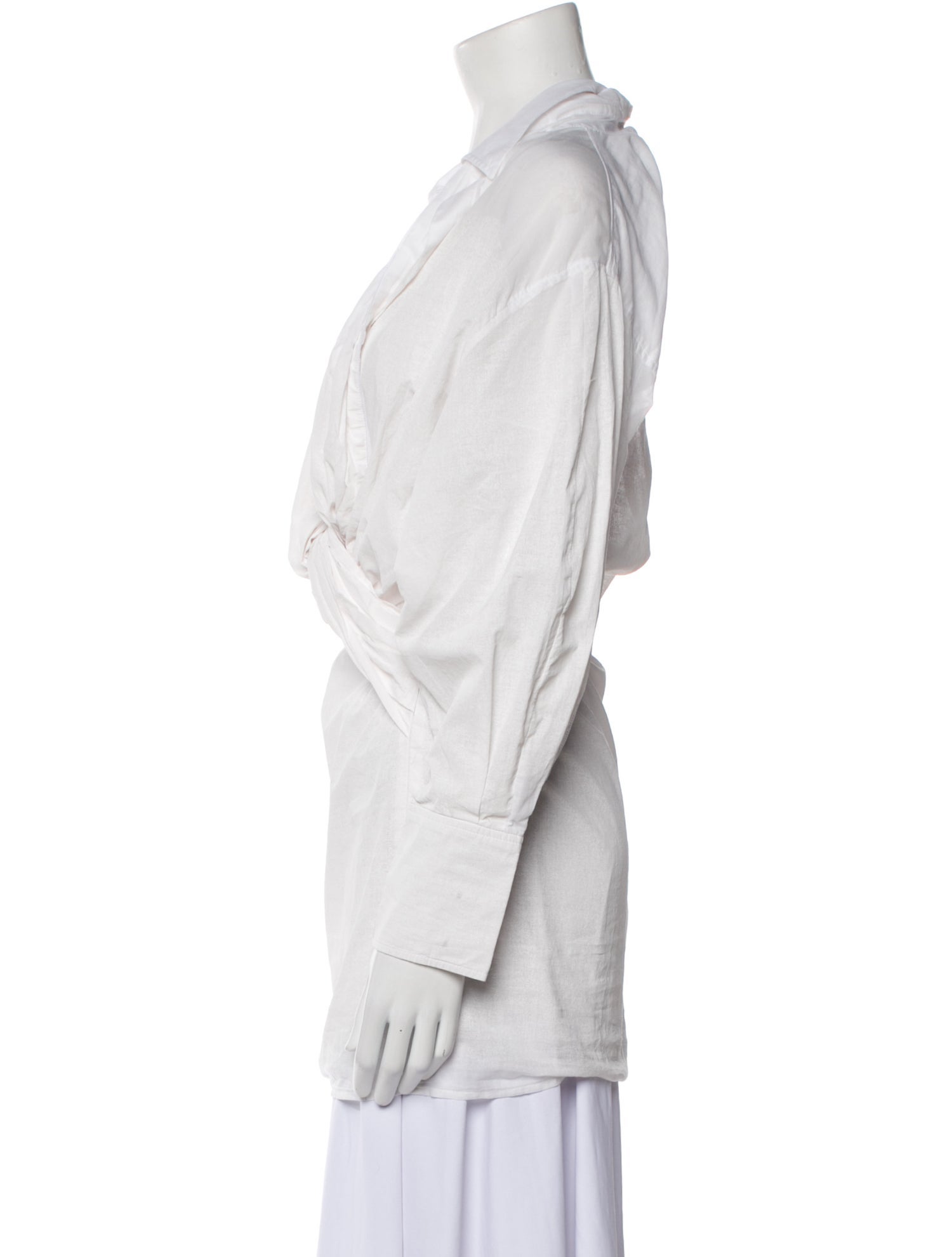 Jacquemus Plunge Neckline Mini Dress