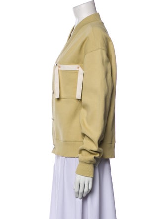 Jacquemus V-Neck Long Sleeve Sweatshirt