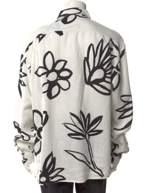 Jacquemus Linen Printed Shirt