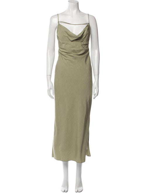 Jacquemus Cowl Neck Long Dress