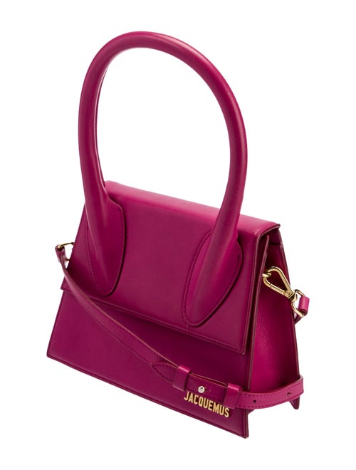 Jacquemus Leather Top Handle Bag