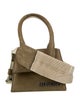 Jacquemus Suede Top Handle Bag