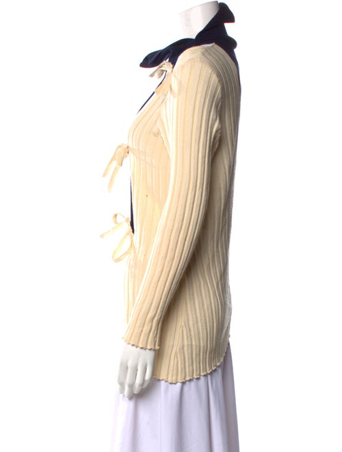 Jacquemus Wool Colorblock Pattern Sweater
