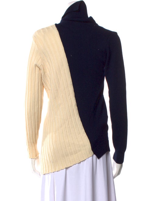 Jacquemus Wool Colorblock Pattern Sweater