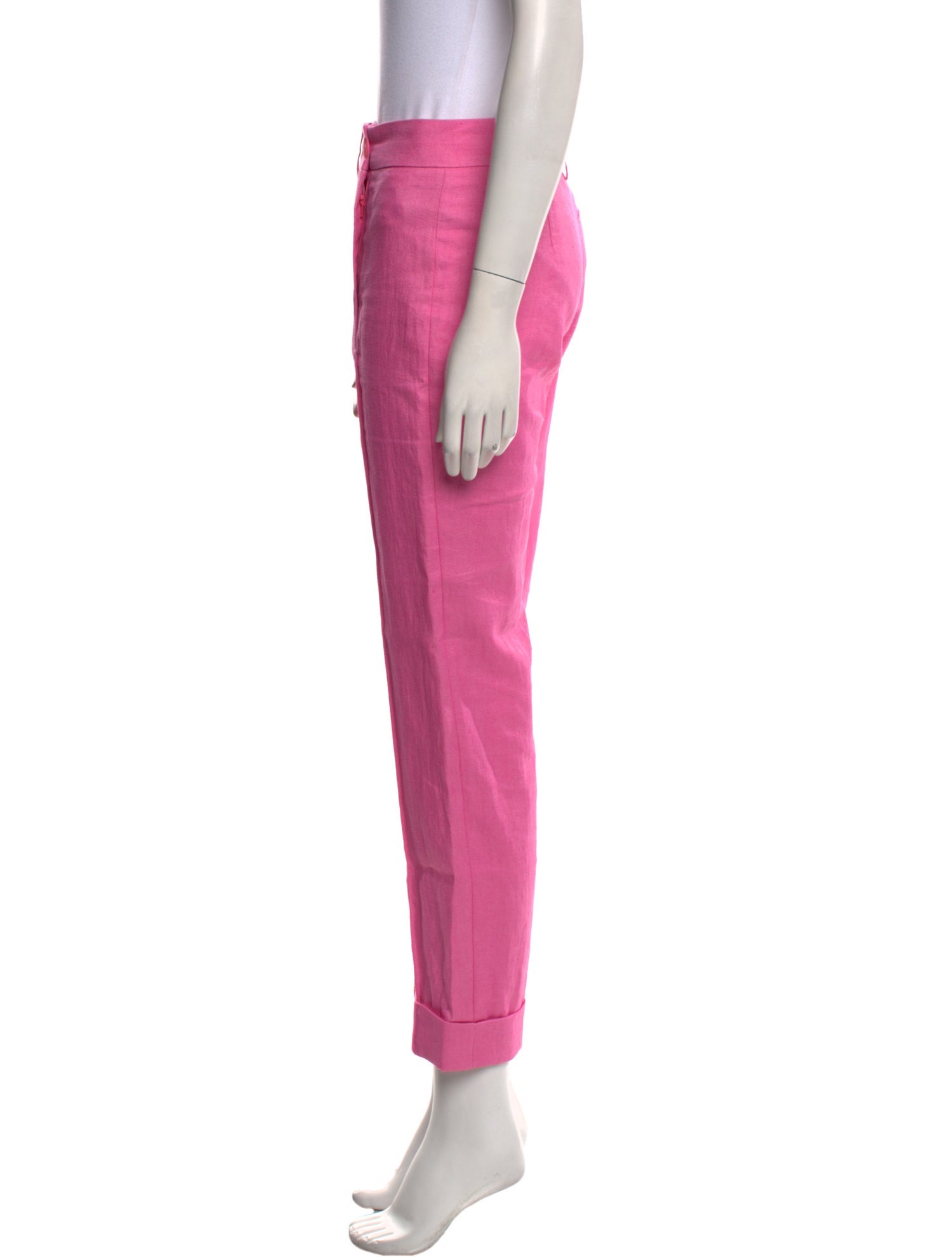 Jacquemus Straight Leg Pants - Pink, 9.5