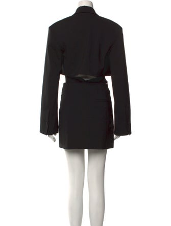 Jacquemus Virgin Wool Knee-Length Dress