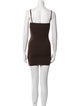 Jacquemus V-Neck Mini Dress