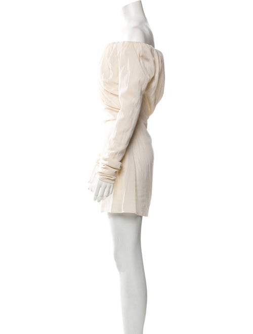 Jacquemus Off-The-Shoulder Mini Dress