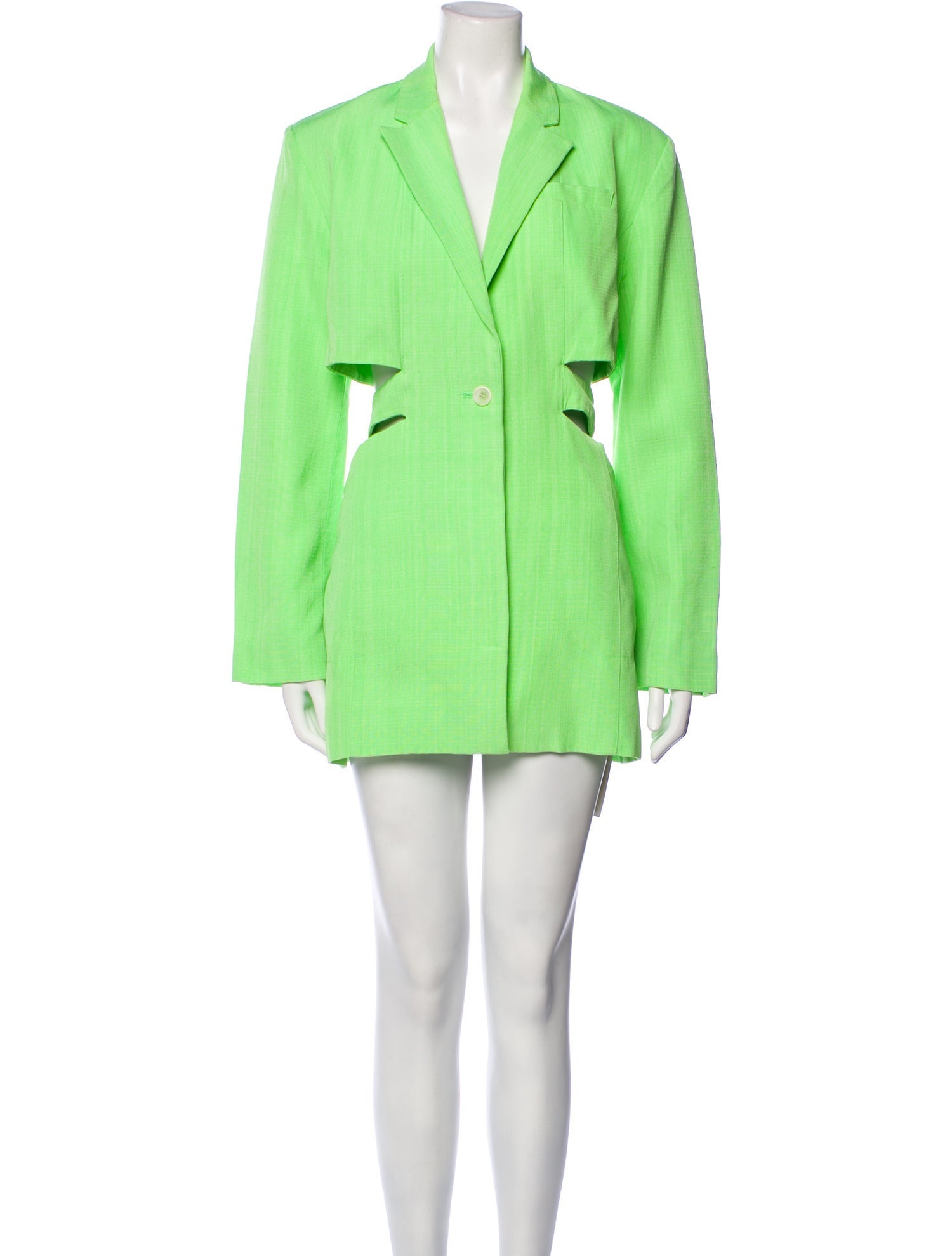 Jacquemus V-Neck Mini Dress