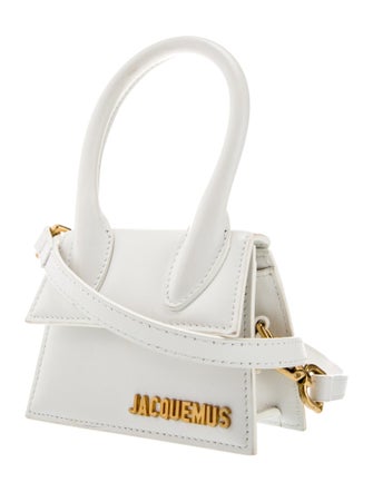 Jacquemus Leather Top Handle Bag