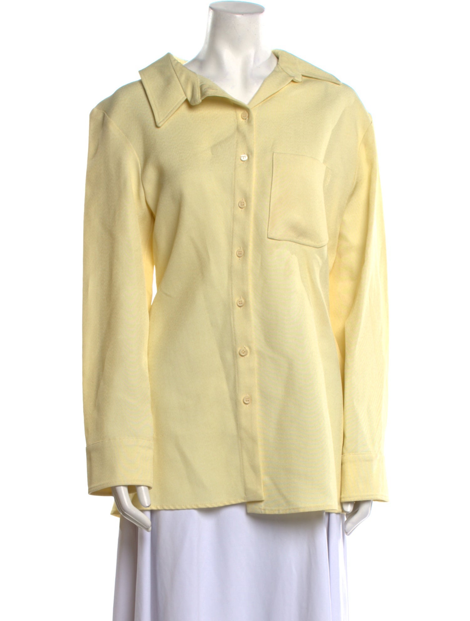 Jacquemus Long Sleeve Button-Up Top